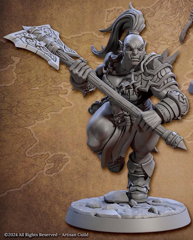 Blackcrag Mountain Orcs, Kit 1 (6 Variants Available) - Artisan Guild