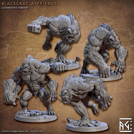 Blackcrag Apefiends (4 Variants Available) - Artisan Guild