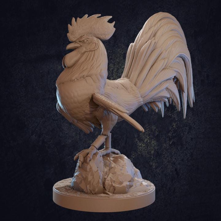 Choto and Hattori Rooster Mount - Dragon Trapper's Lodge