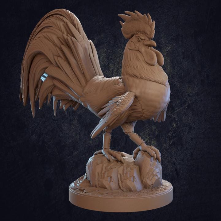 Choto and Hattori Rooster Mount - Dragon Trapper's Lodge