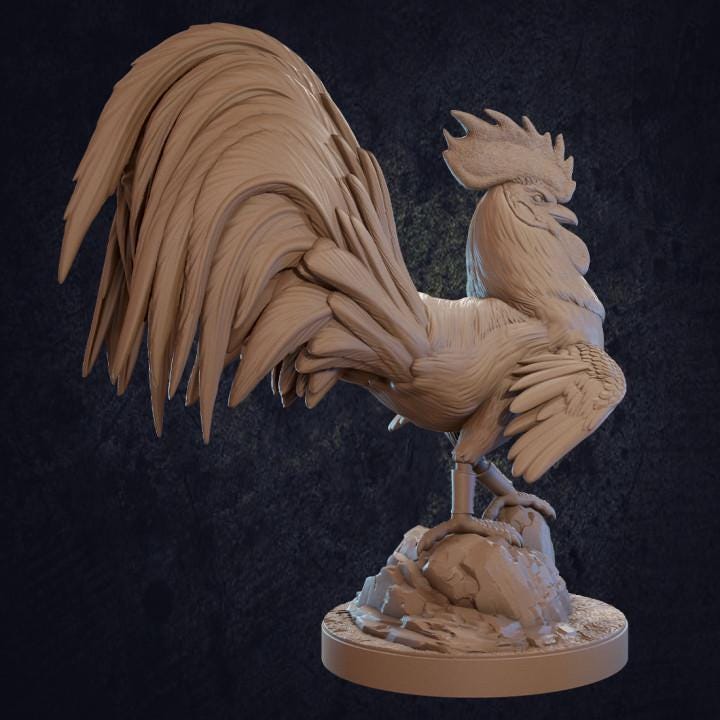 Choto and Hattori Rooster Mount - Dragon Trapper's Lodge