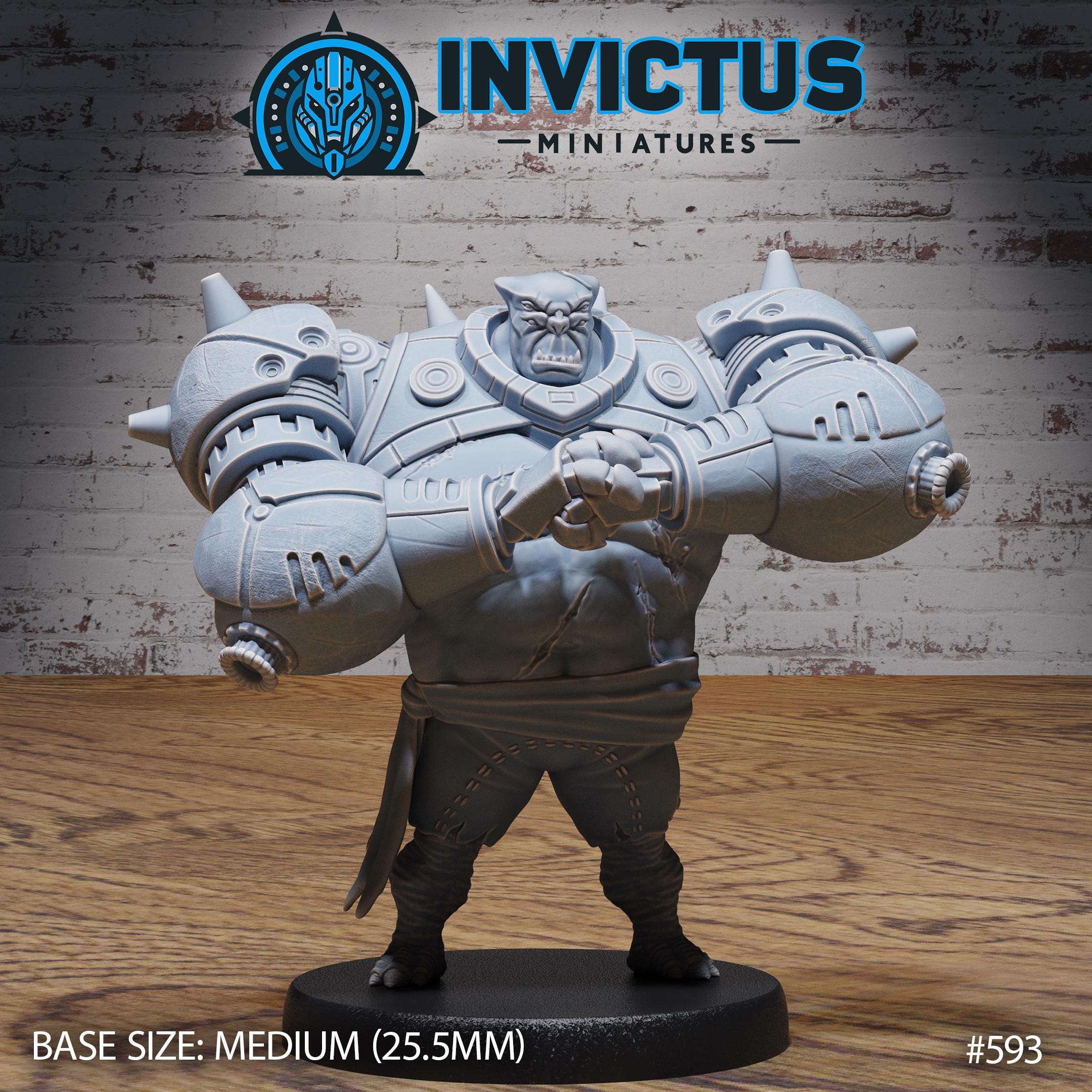 Alien Hoard Alien Brute (3 Variants Available) - Invictus Miniatures – Couatl's Hoard