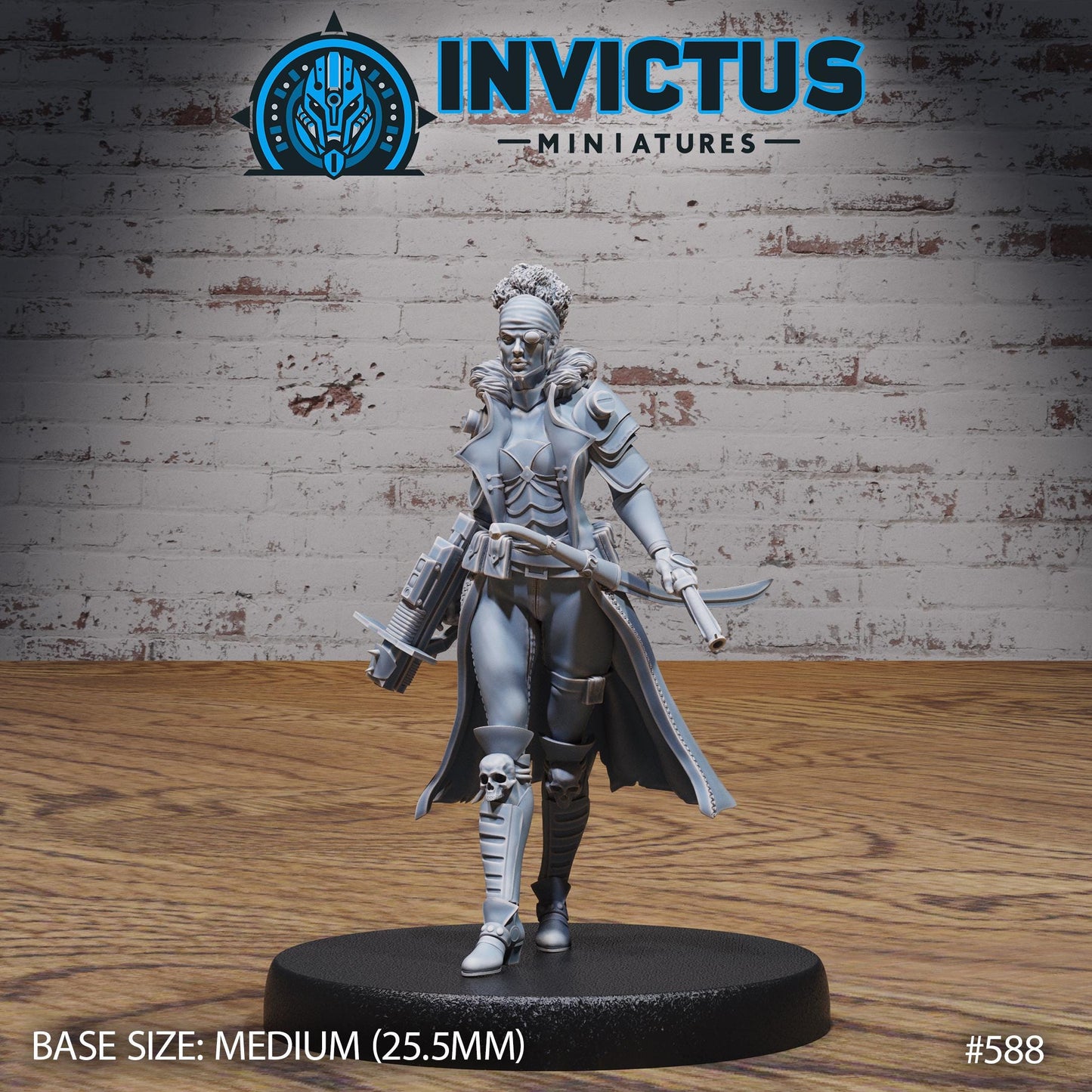 Galactic Treasure Hunter (3 Variants Available) - Invictus Miniatures