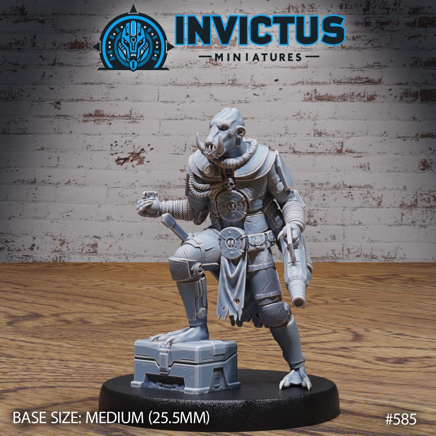 Stellar Adventurer (3 Variants Available) - Invictus Miniatures