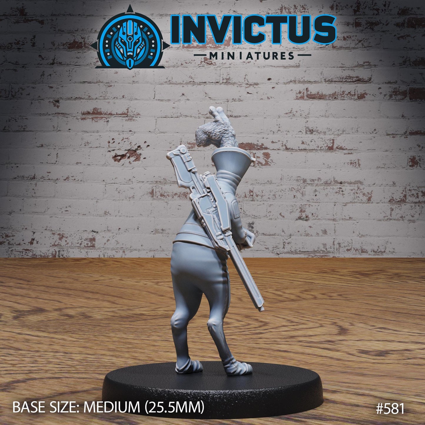 Alien Underdog (3 Variants Available) - Invictus Miniatures