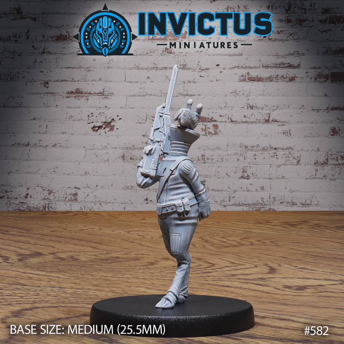 Alien Underdog (3 Variants Available) - Invictus Miniatures