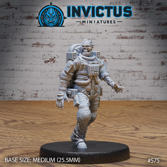 Undead Astronauts (3 Variants Available) - Invictus Miniatures