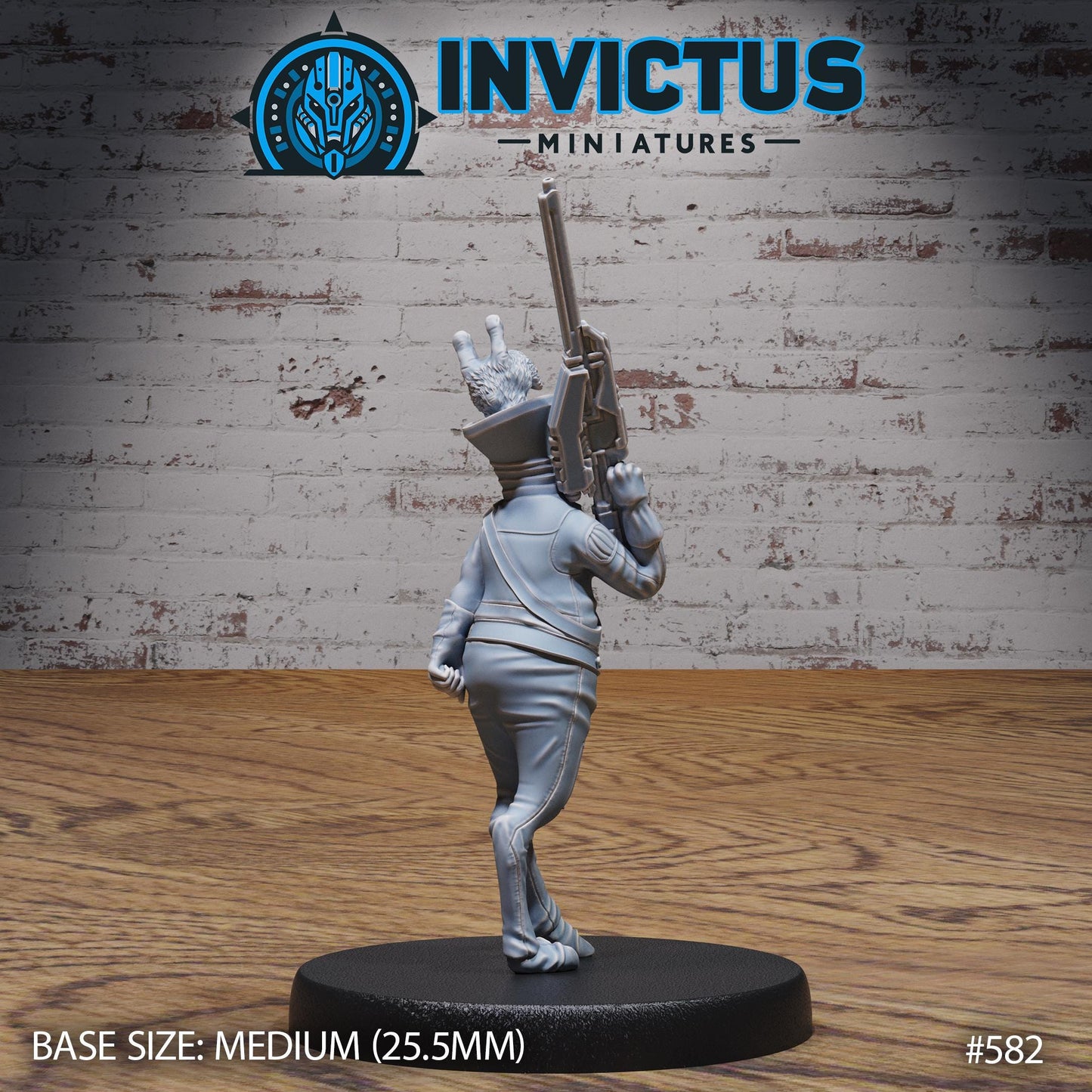 Alien Underdog (3 Variants Available) - Invictus Miniatures