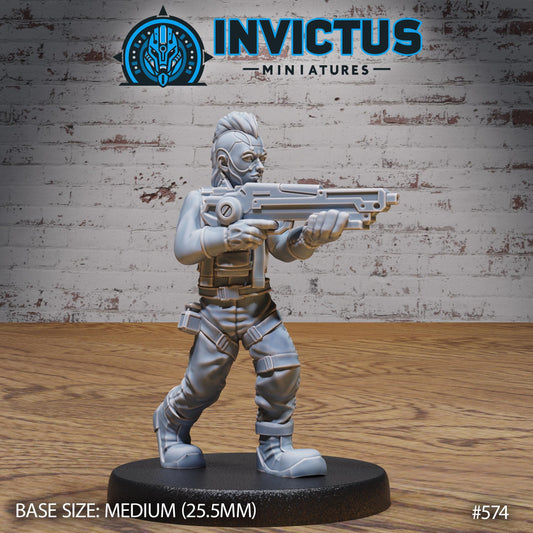 Cyber Thug - Invictus Miniatures