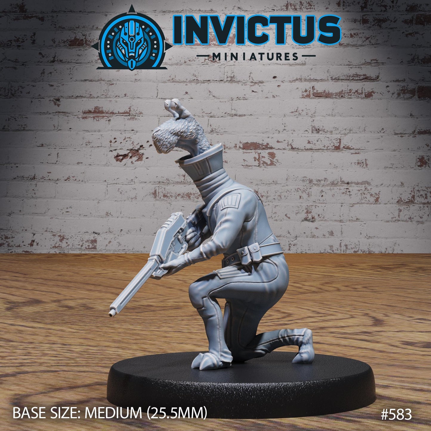 Alien Underdog (3 Variants Available) - Invictus Miniatures