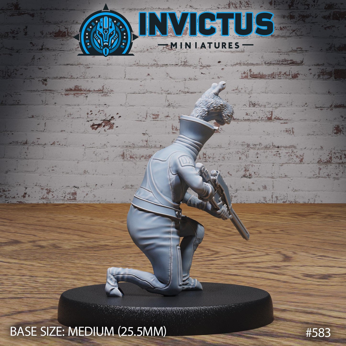 Alien Underdog (3 Variants Available) - Invictus Miniatures