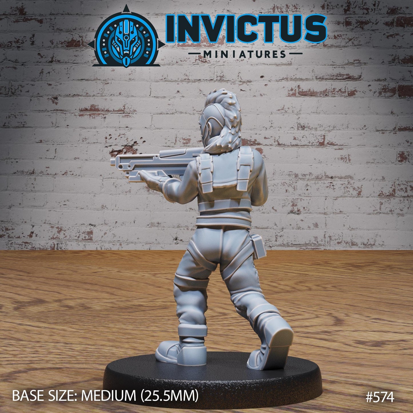 Cyber Thug - Invictus Miniatures