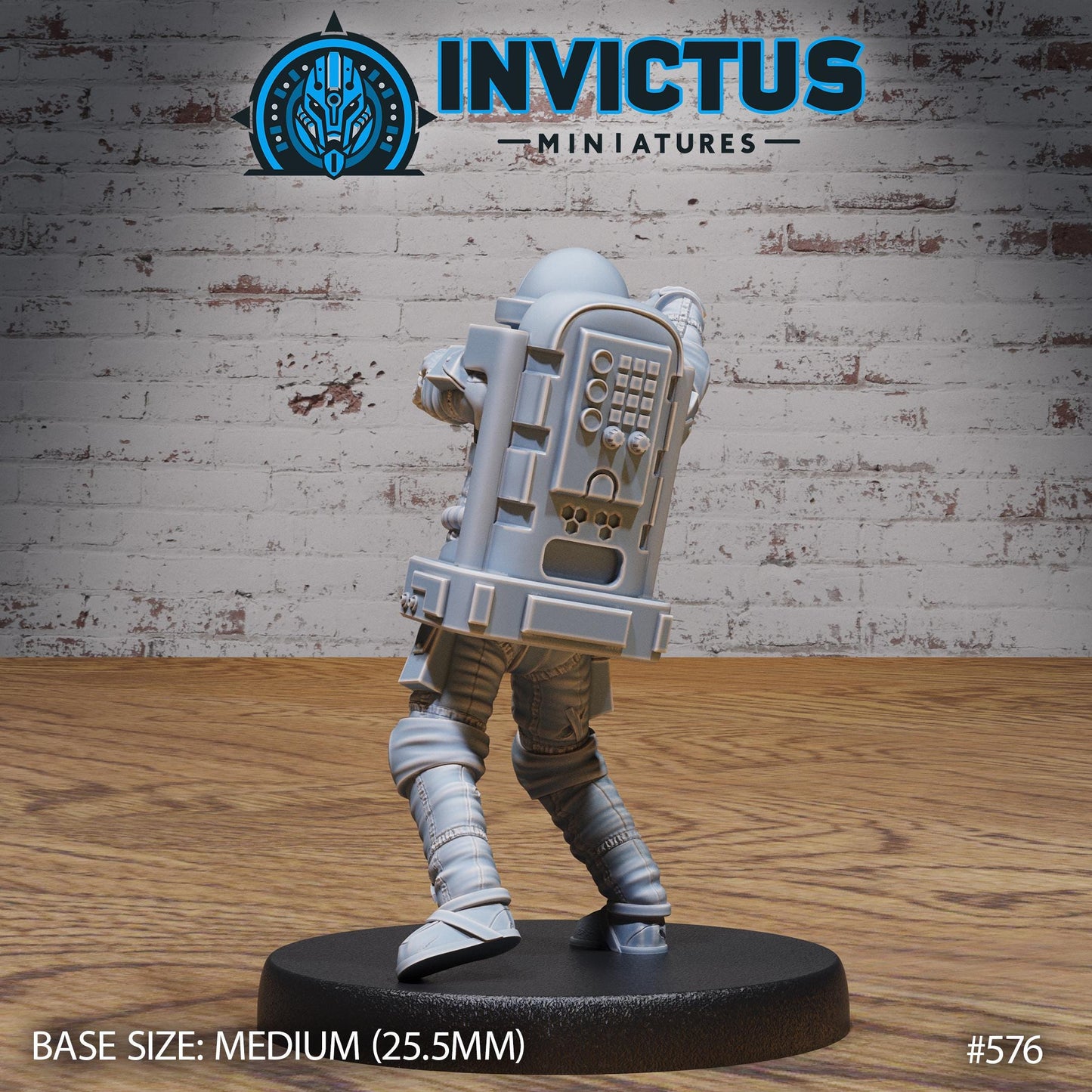 Undead Astronauts (3 Variants Available) - Invictus Miniatures