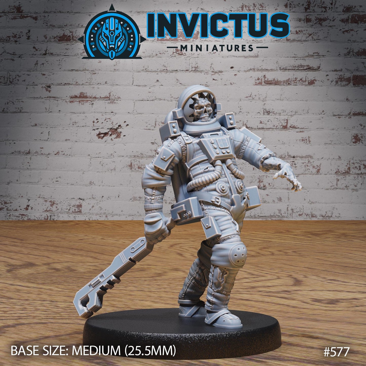 Undead Astronauts (3 Variants Available) - Invictus Miniatures