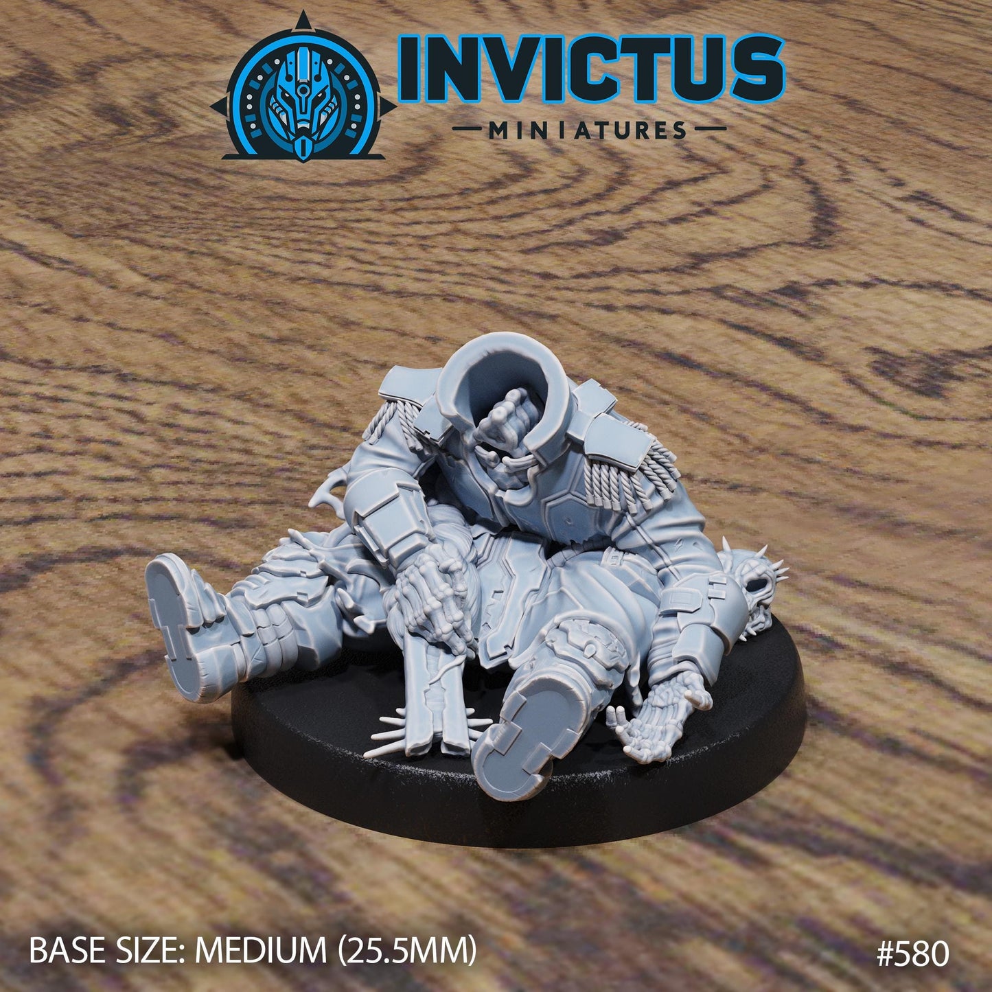 Necro Parasite Captain (3 Variants Available) - Invictus Miniatures