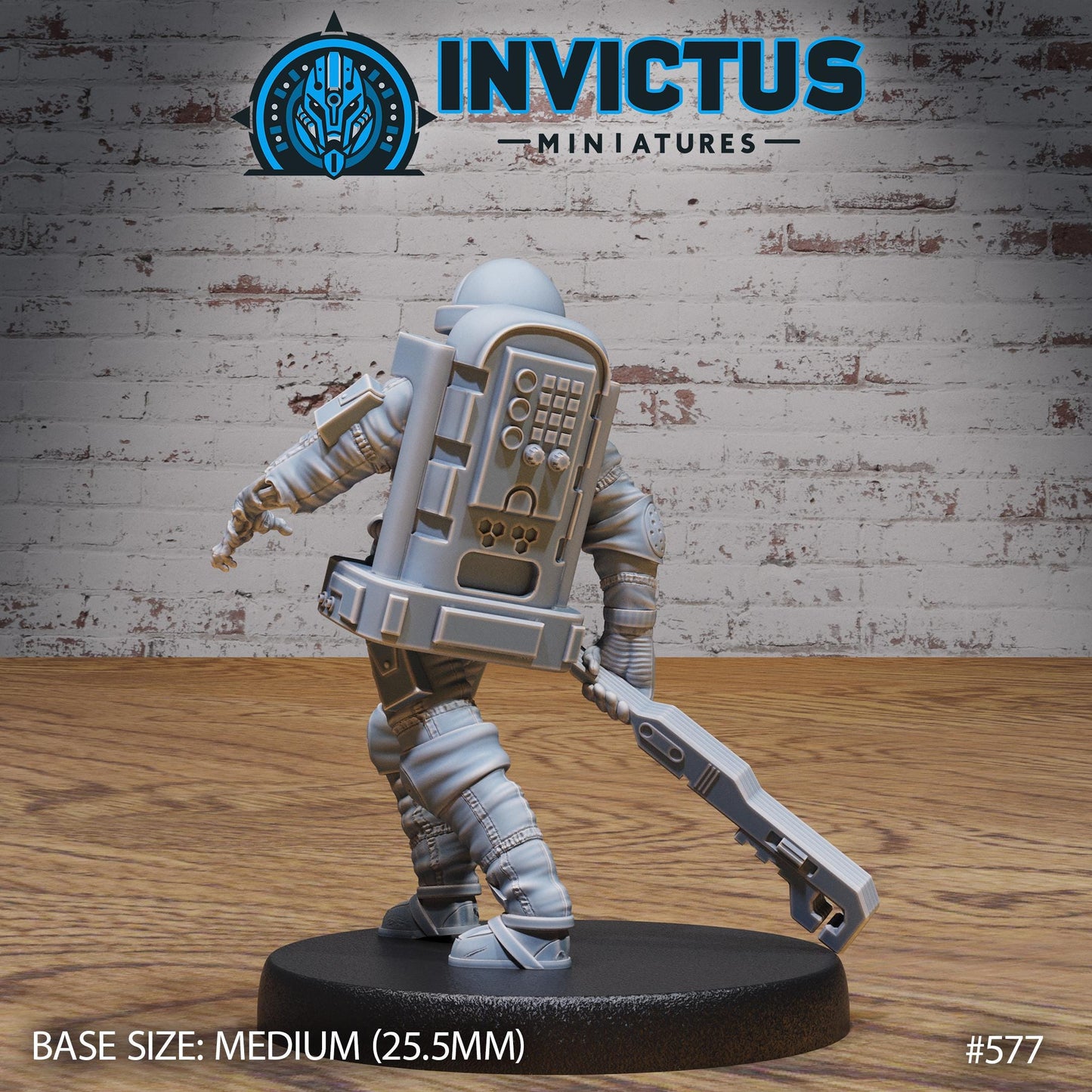 Undead Astronauts (3 Variants Available) - Invictus Miniatures