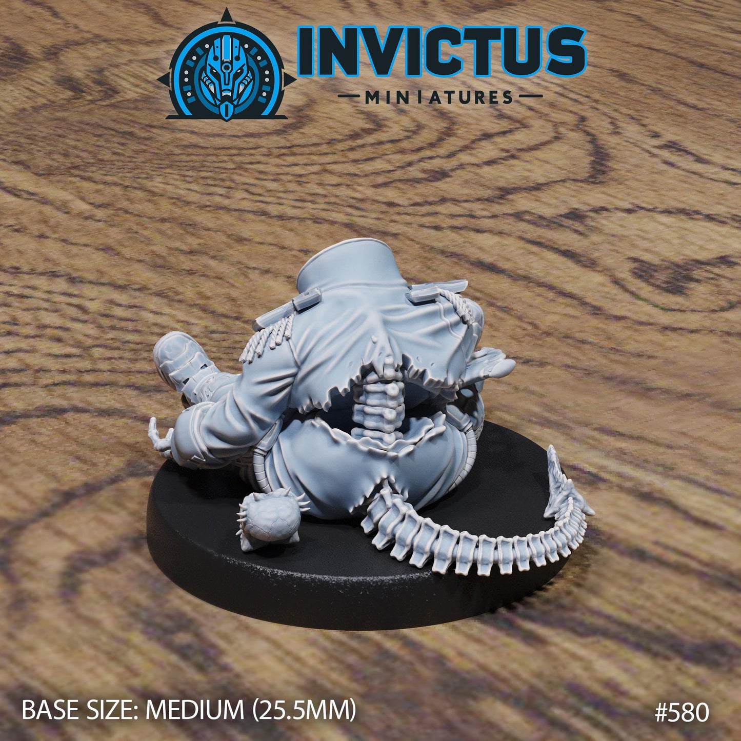 Necro Parasite Captain (3 Variants Available) - Invictus Miniatures