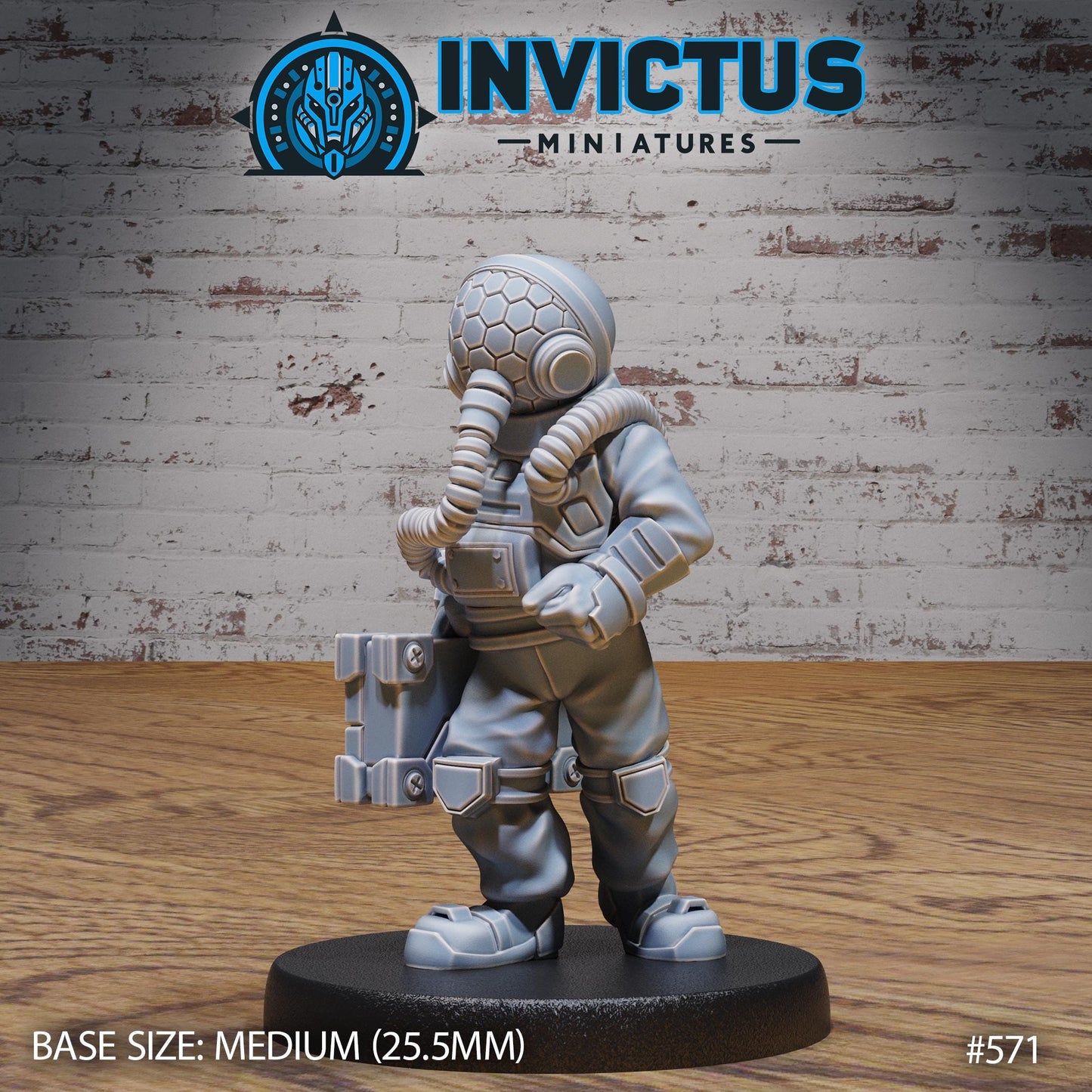 Deep Space Crew (4 Variants Available) - Invictus Miniatures