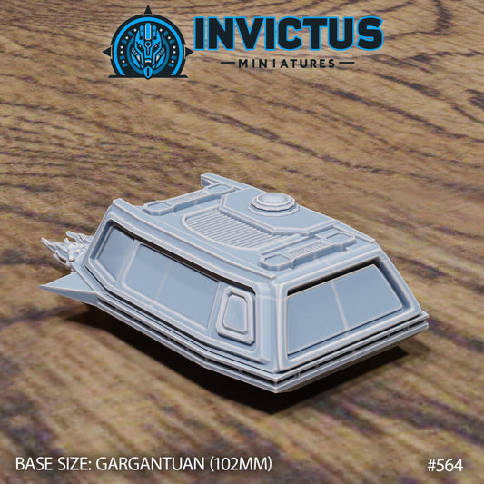 Deepspace Voyager Shuttle (2 Variants Available) - Invictus Miniatures