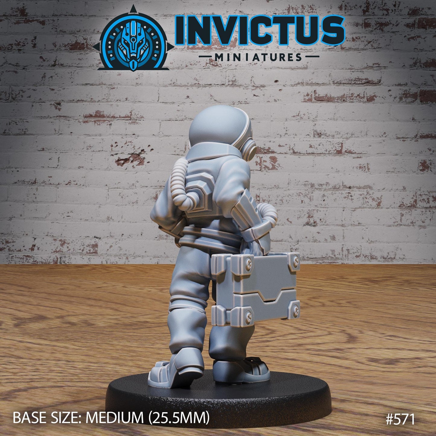 Deep Space Crew (4 Variants Available) - Invictus Miniatures