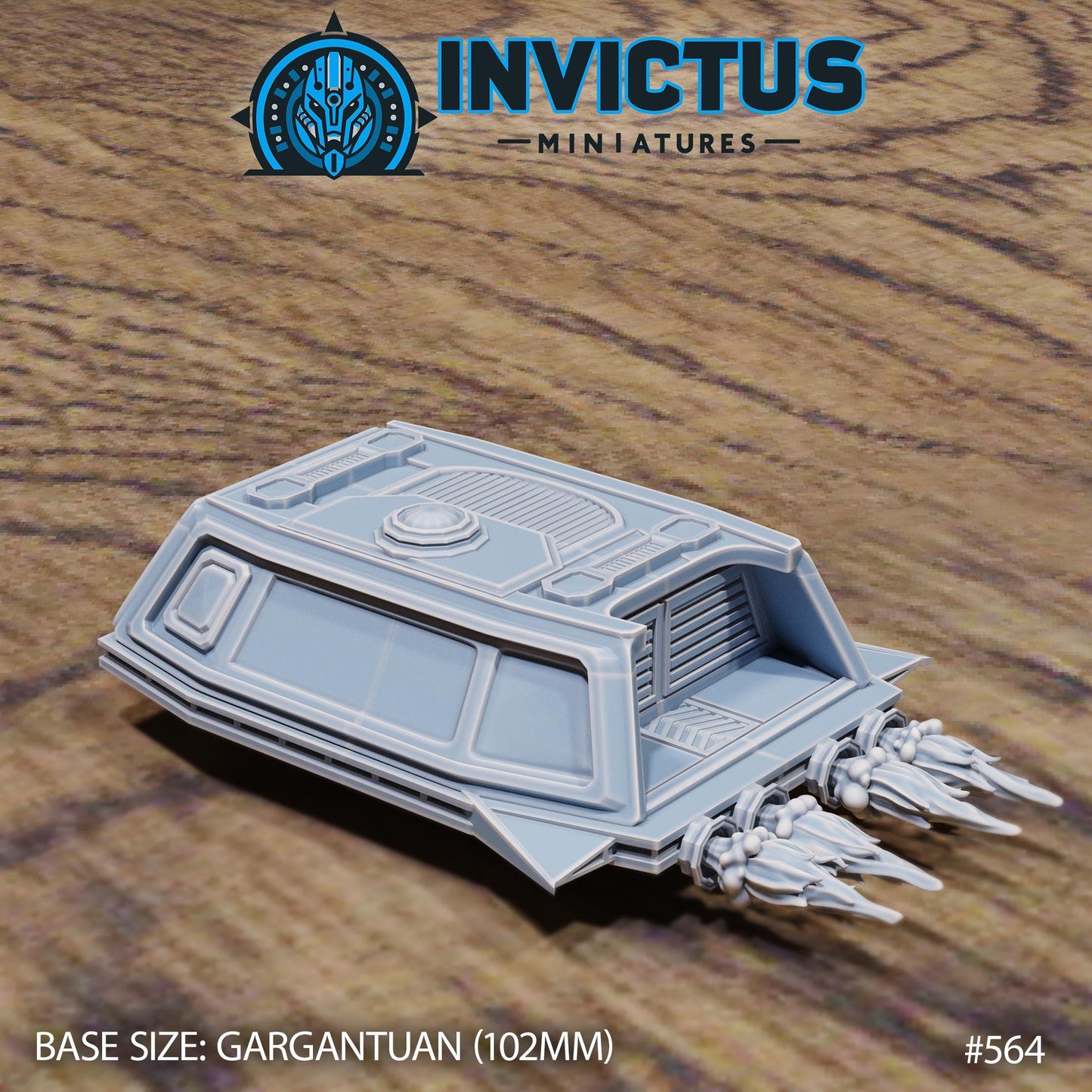 Deepspace Voyager Shuttle (2 Variants Available) - Invictus Miniatures