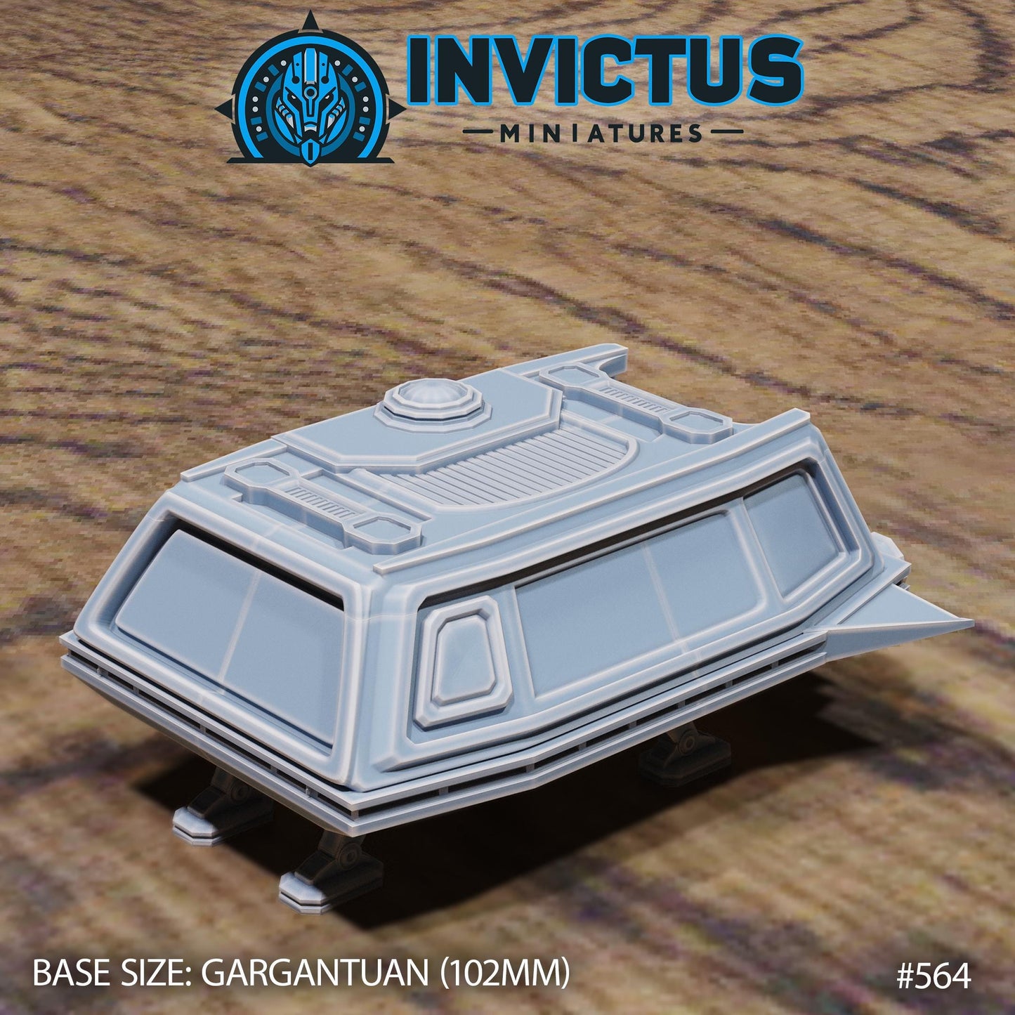 Deepspace Voyager Shuttle (2 Variants Available) - Invictus Miniatures