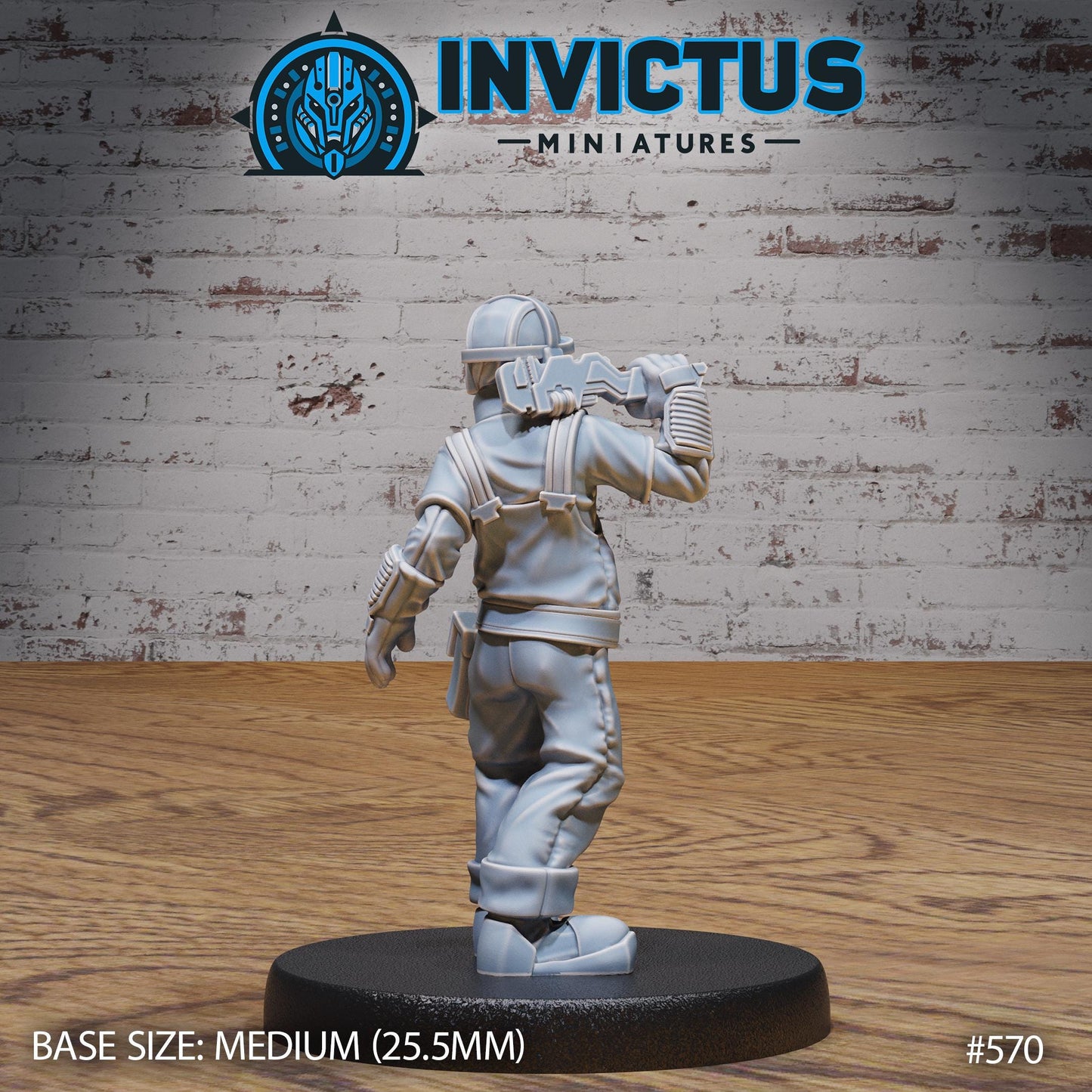 Deep Space Crew (4 Variants Available) - Invictus Miniatures