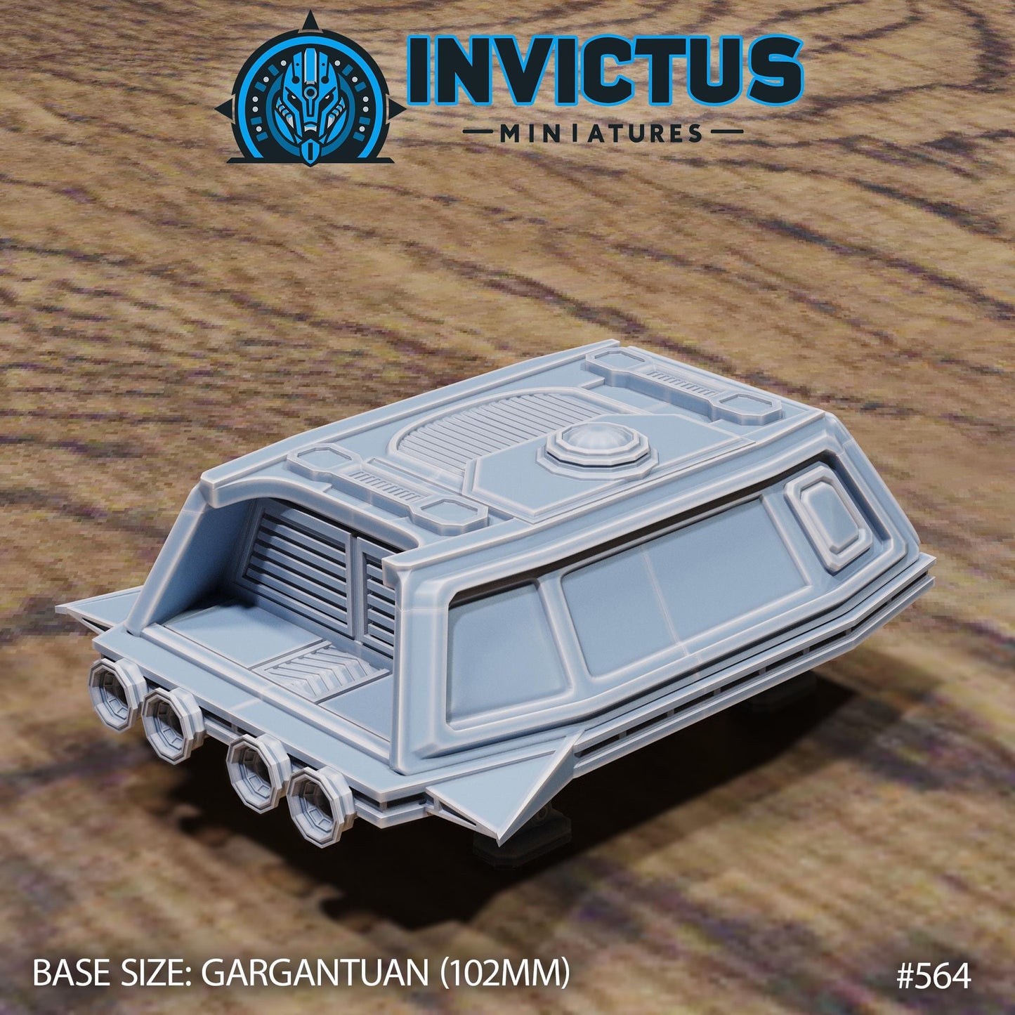 Deepspace Voyager Shuttle (2 Variants Available) - Invictus Miniatures