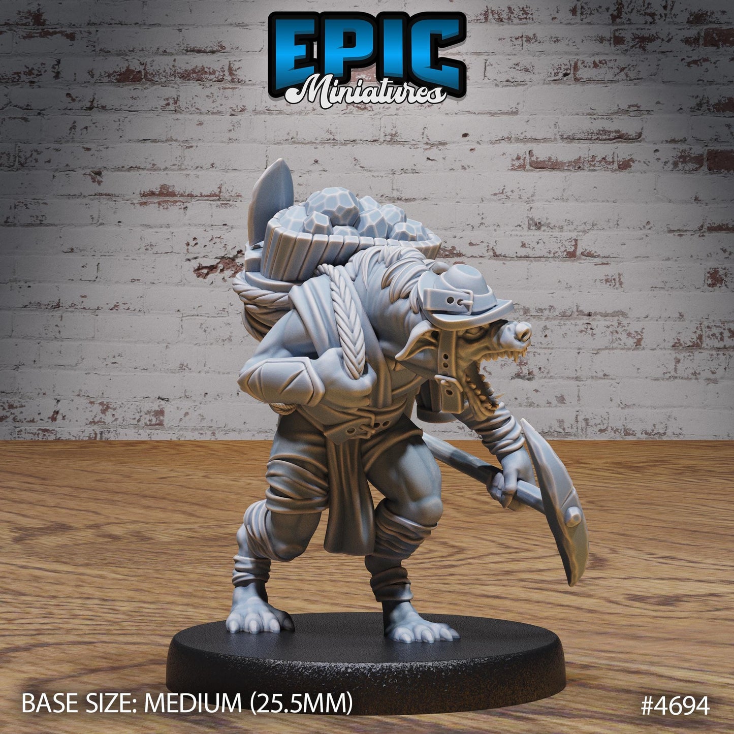 Gnoll Tribe, Set 3 (4 Variants Available) - Epic Miniatures