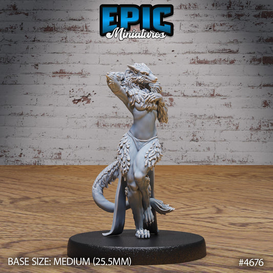 Werewolf Female (3 Variants Available) - Epic Miniatures