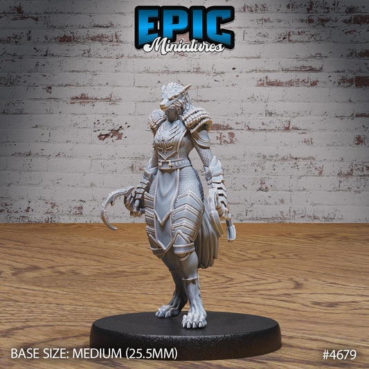 Werewolf Female Armoured (5 Variants Available) - Epic Miniatures