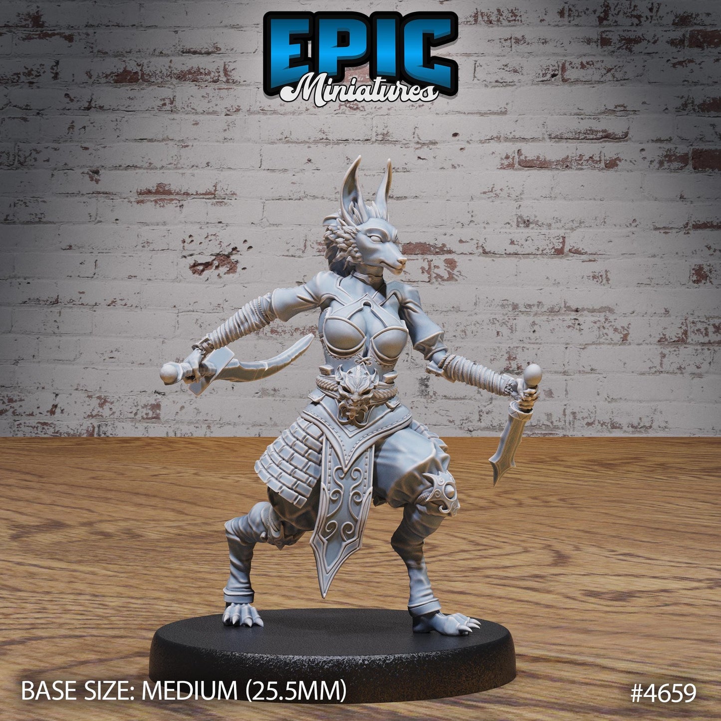 Jackalwere Female (3 Variants Available) - Epic Miniatures