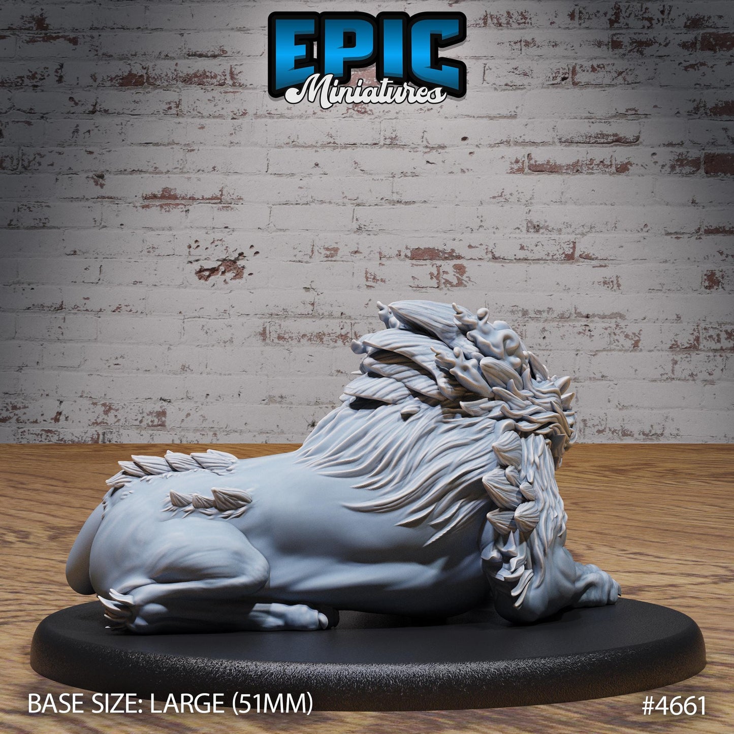 Sabertooth Beast (3 Variants Available) - Epic Miniatures