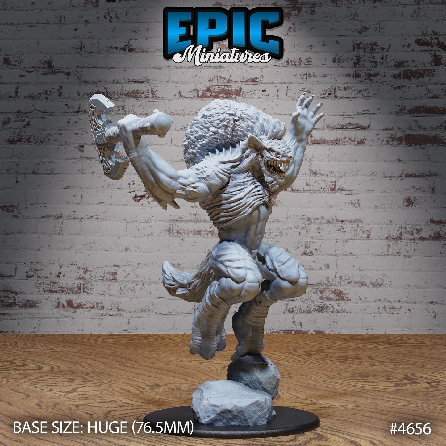 Demon Lord Yeenoghu (5 Variants Available) - Epic Miniatures