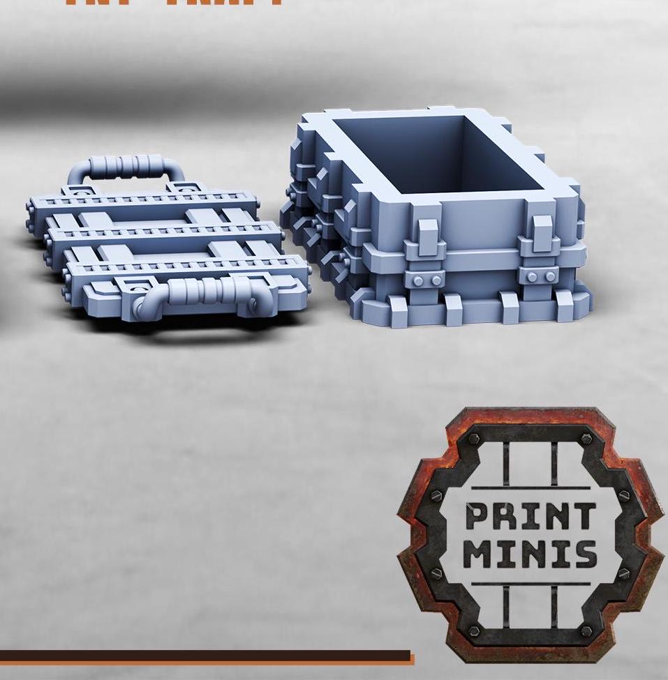 Loot Crates Modular Kit - Print Minis