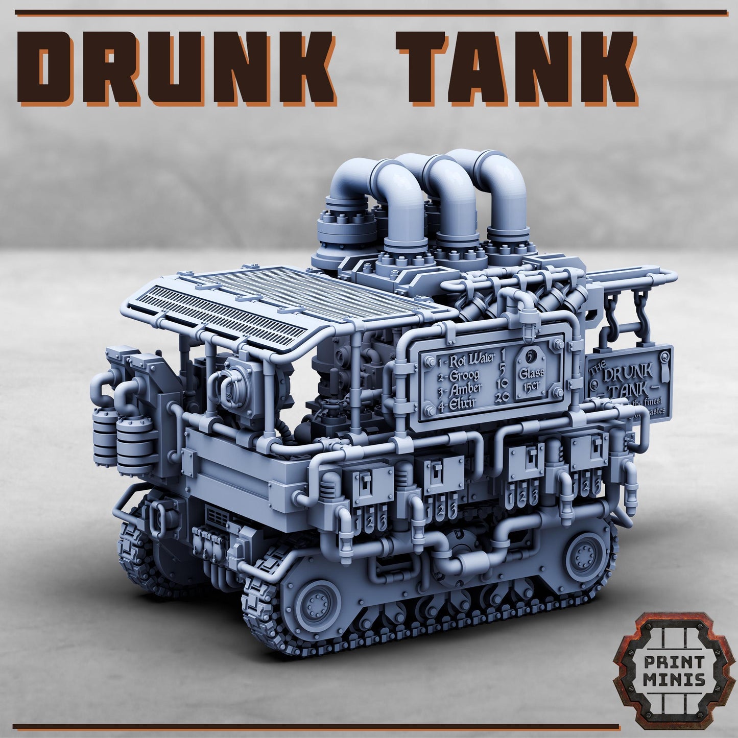 Drunk Tank - Print Minis