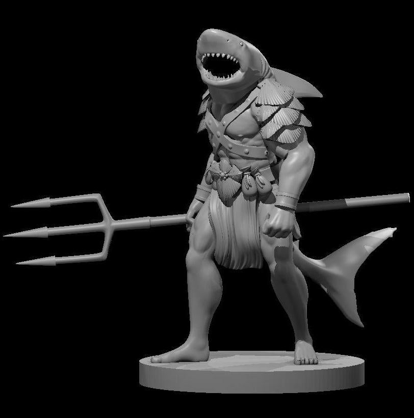 Sharkfolk Barbarian - MZ4250