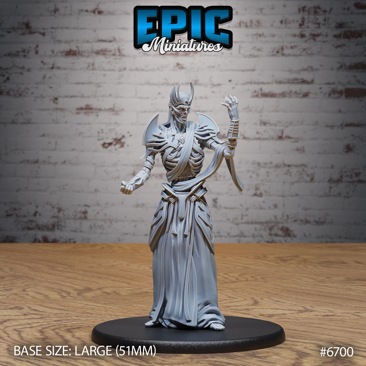 Giant Lich Lord (3 Variants Available) - Epic Miniatures