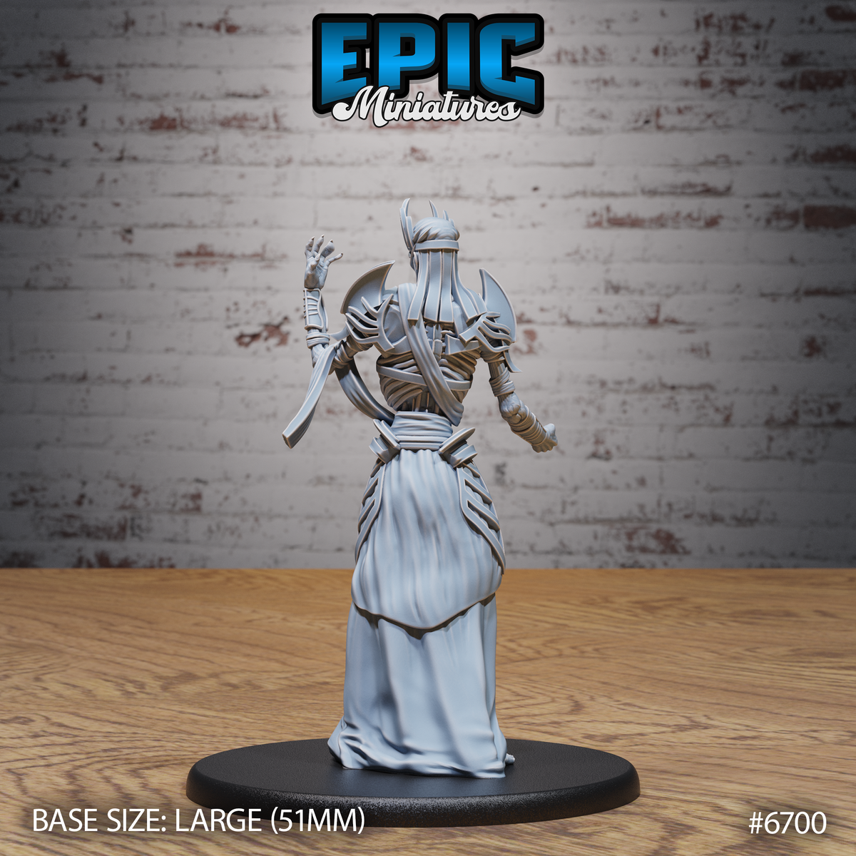 Giant Lich Lord (3 Variants Available) - Epic Miniatures