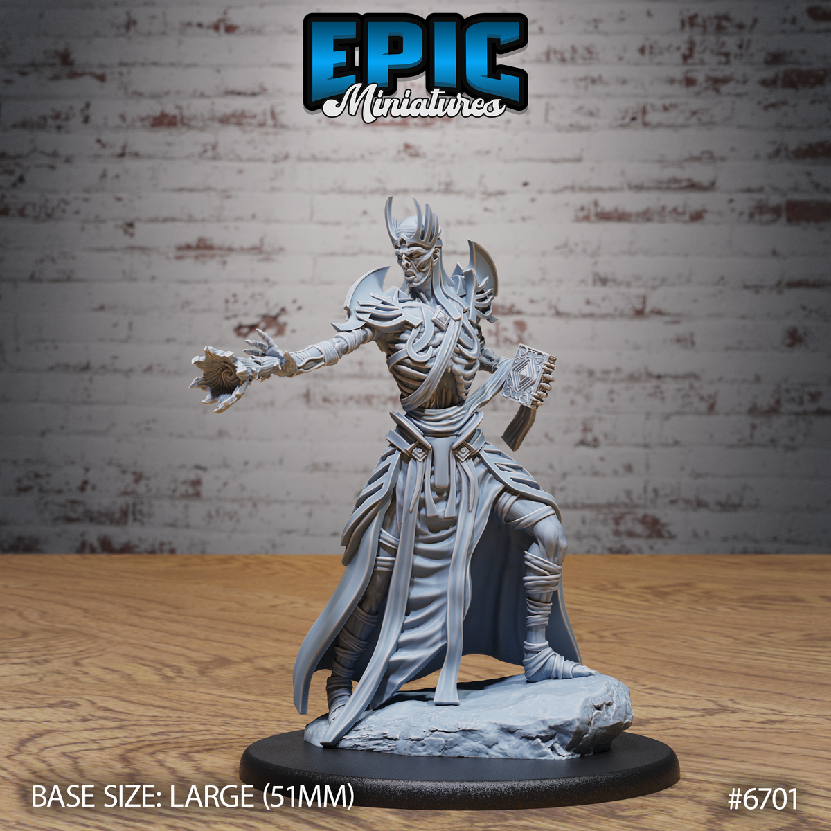 Giant Lich Lord (3 Variants Available) - Epic Miniatures