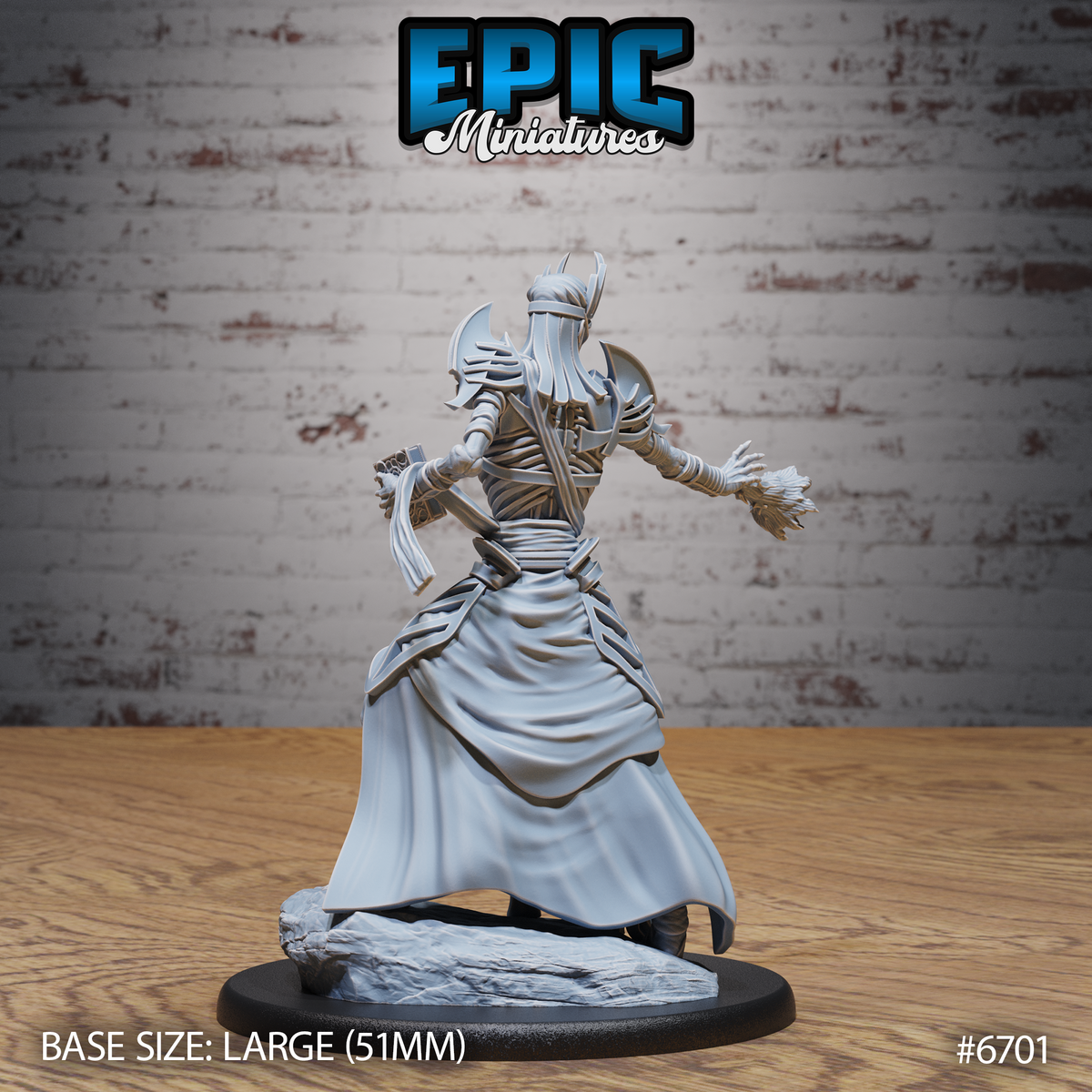 Giant Lich Lord (3 Variants Available) - Epic Miniatures