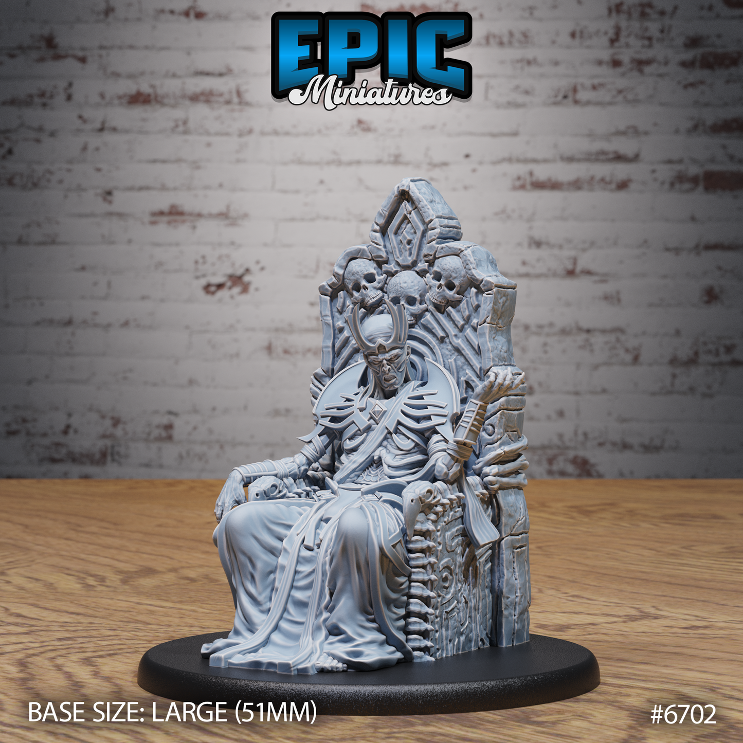 Giant Lich Lord (3 Variants Available) - Epic Miniatures
