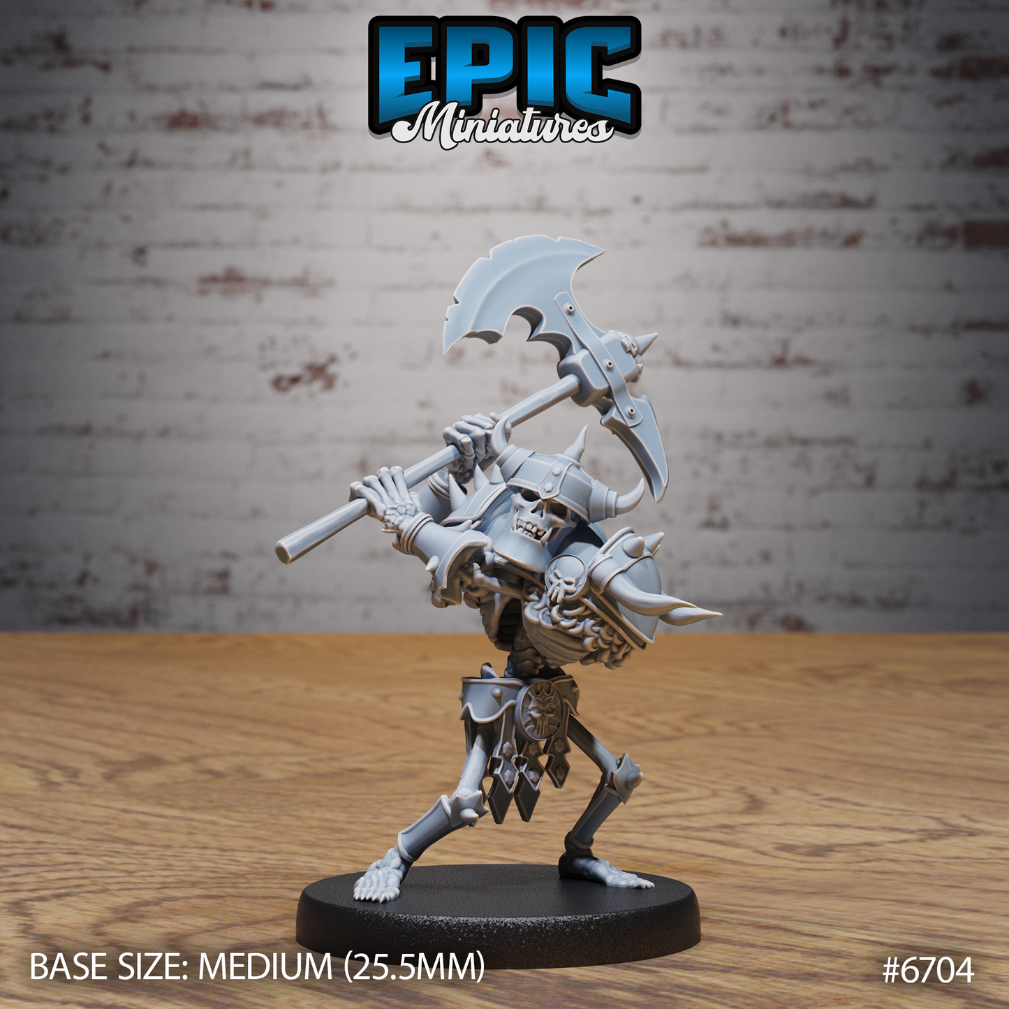 Evil Skeleton (3 Variants Available) - Epic Miniatures