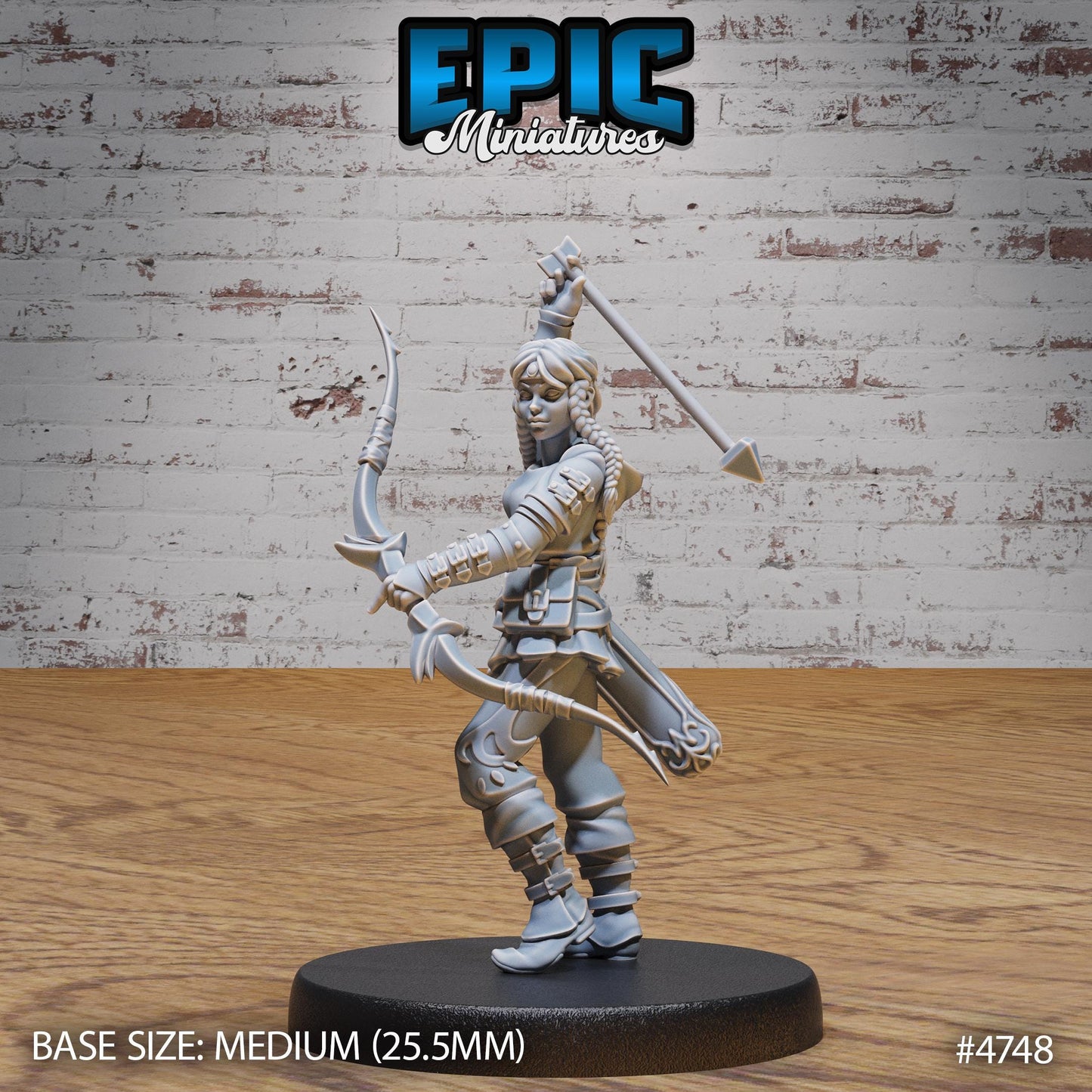 Hunter Girl (3 Variants Available) - Epic Miniatures