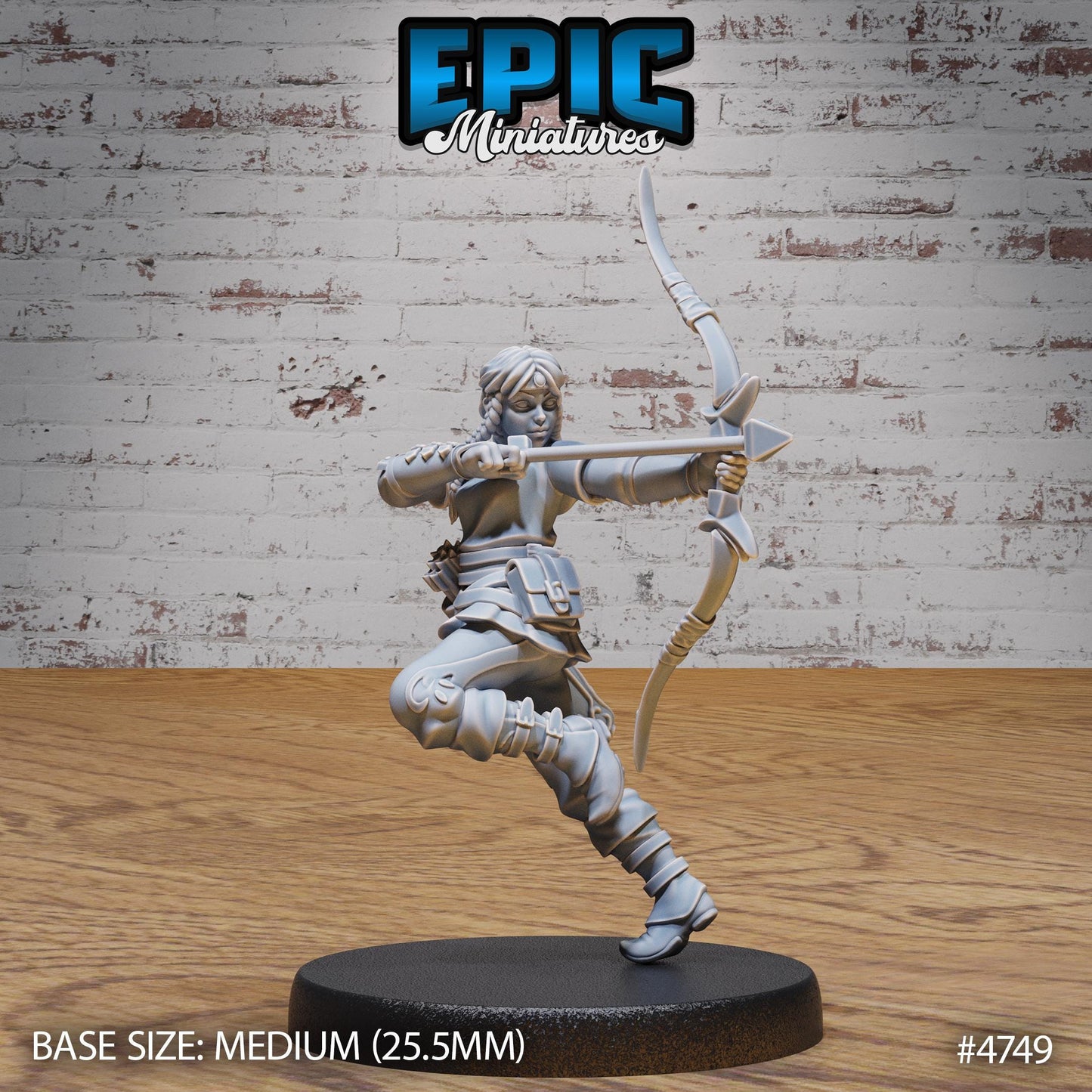 Hunter Girl (3 Variants Available) - Epic Miniatures