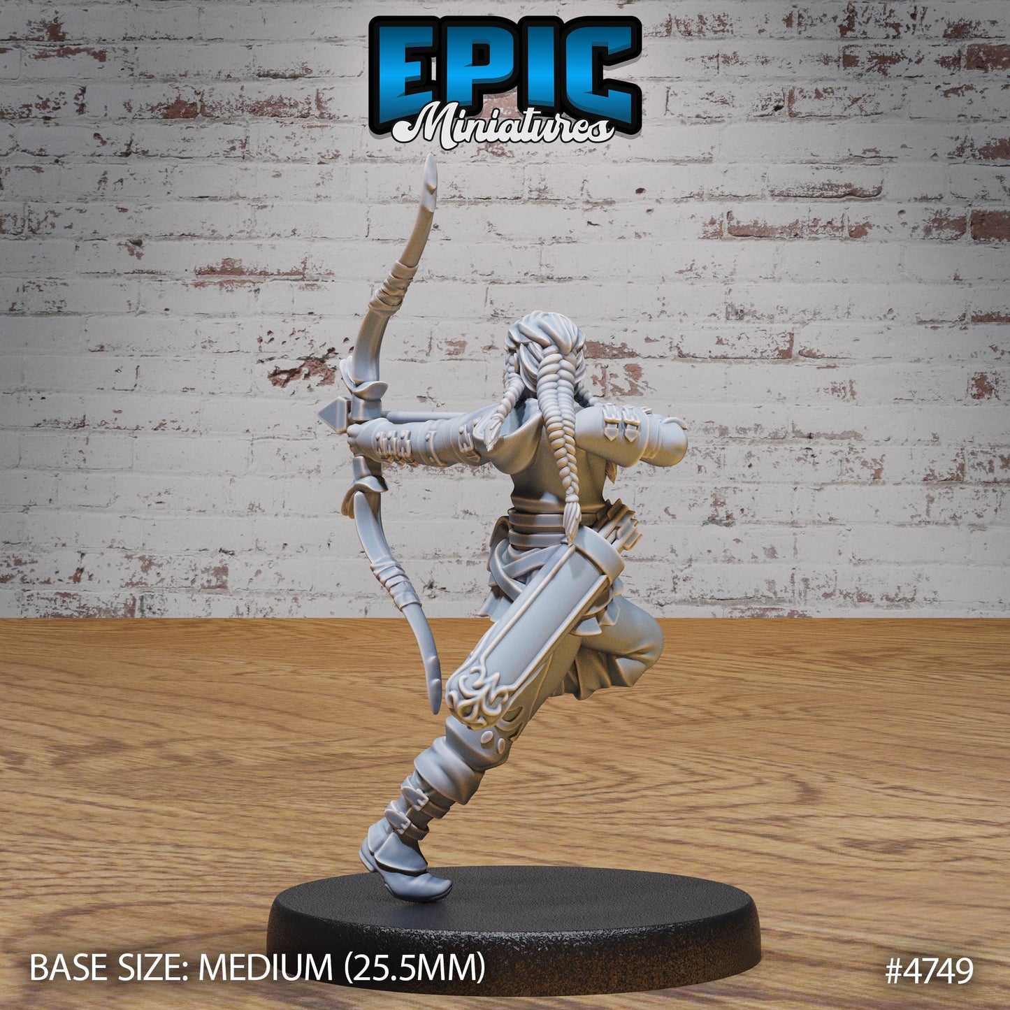 Hunter Girl (3 Variants Available) - Epic Miniatures