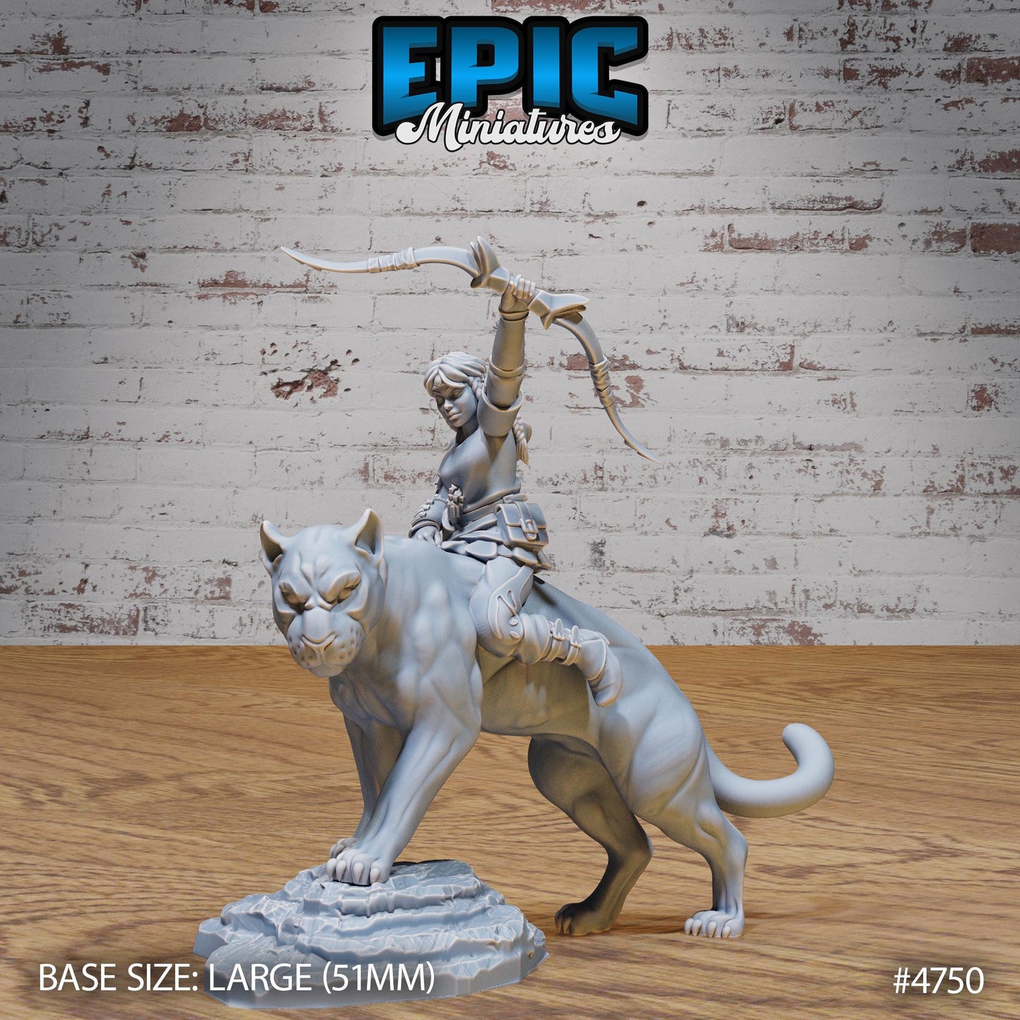 Hunter Girl (3 Variants Available) - Epic Miniatures