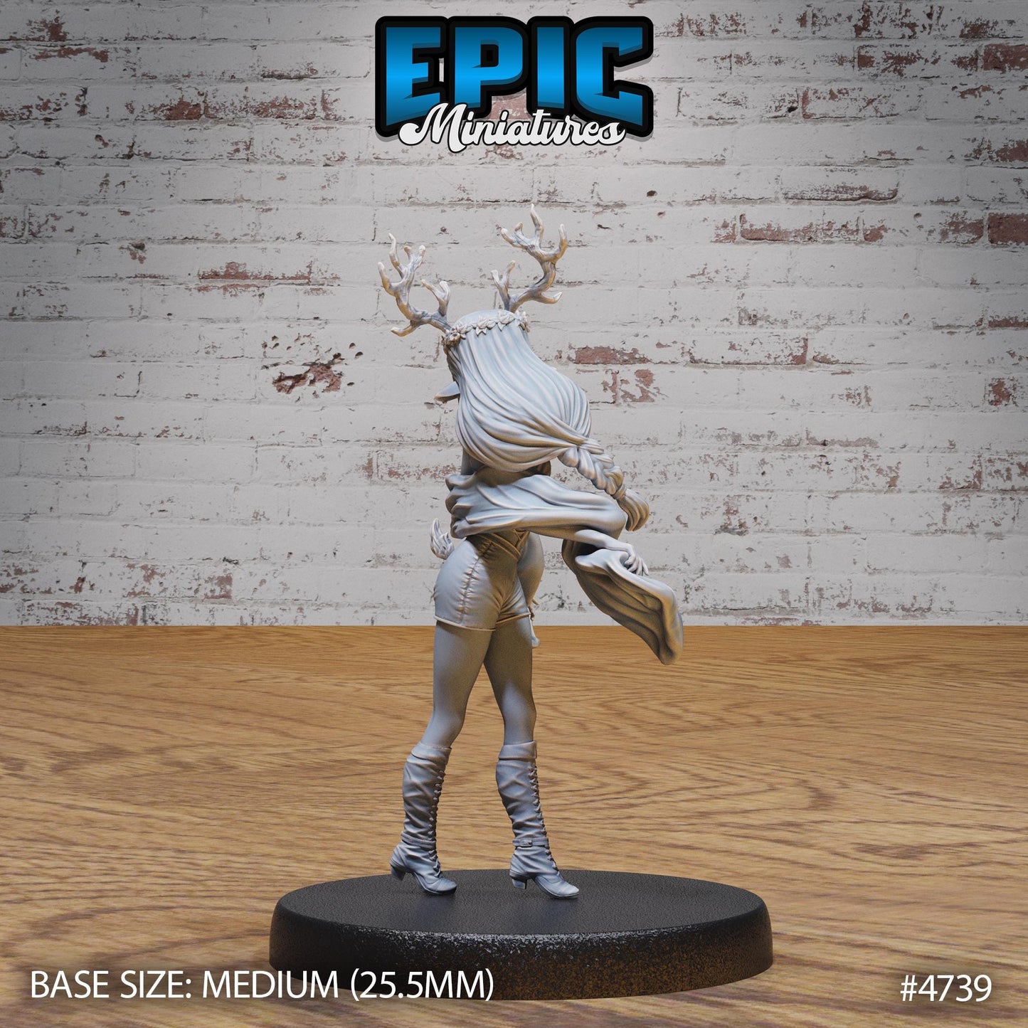 Druid Child Female (3 Variants Available) - Epic Miniatures