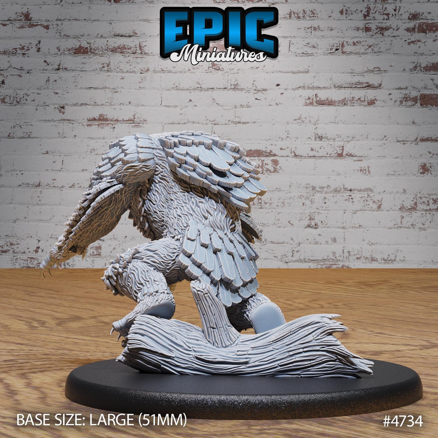 Fabled Owlbear (3 Variants Available) - Epic Miniatures