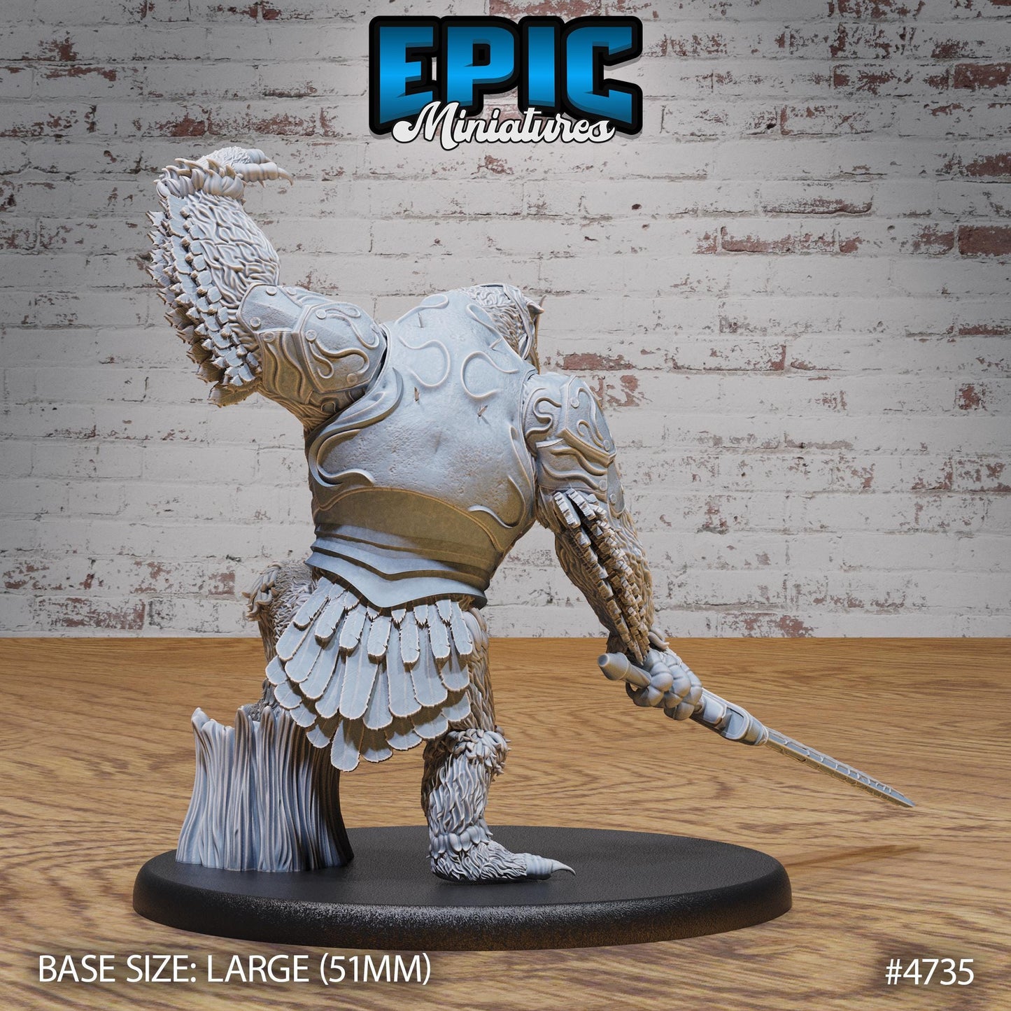 Fabled Owlbear (3 Variants Available) - Epic Miniatures